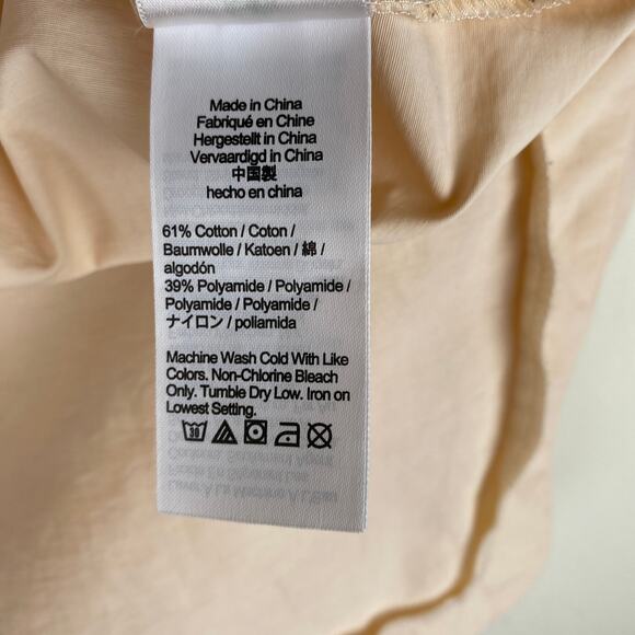 J. Crew Perfect Lightweight Jacket Size S Soft Champagne Cream Rain Anorak Prep - Picture 11 of 14